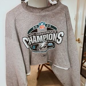 Philadelphia Eagles Cropped Hoodie